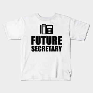 Future Secretary Kids T-Shirt